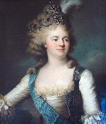 Portrait of Grand Duchess Marie Fyodorovna Jean Louis Voille
